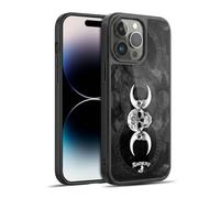 Head Case Designs Officially Licensed Alchemy Gothic Dark Goddess Moon Skull Gel Armour Case [Military Grade Protection] Compatible With Apple iPhone 14 Pro Max