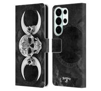 Head Case Designs Officially Licensed Alchemy Gothic Dark Goddess Moon Skull Leather Wallet Case Compatible With Samsung Galaxy S26 Ultra