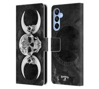 Head Case Designs Officially Licensed Alchemy Gothic Dark Goddess Moon Skull Leather Wallet Case Compatible With Samsung Galaxy A16 5G