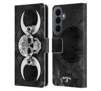 Head Case Designs Officially Licensed Alchemy Gothic Dark Goddess Moon Skull Leather Wallet Case Compatible With Samsung Galaxy S26 Plus