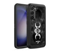 Head Case Designs Officially Licensed Alchemy Gothic Dark Goddess Moon Skull Ultra-Armoured Shockproof Case [Military Grade Protection] Compatible With Samsung Galaxy S23 5G