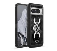 Head Case Designs Officially Licensed Alchemy Gothic Dark Goddess Moon Skull Ultra-Armoured Shockproof Case [Military Grade Protection] Compatible With Google Pixel 8 Pro