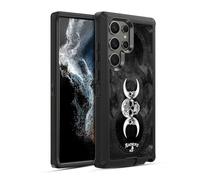 Head Case Designs Officially Licensed Alchemy Gothic Dark Goddess Moon Skull Ultra-Armoured Shockproof Case [Military Grade Protection] Compatible With Samsung Galaxy S22 Ultra 5G