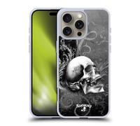 Head Case Designs Officially Licensed Alchemy Gothic De Profundis Skull Gel Case [Military Grade Protection] Compatible with Apple iPhone 16 Pro Max and Compatible with MagSafe