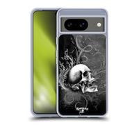 Head Case Designs Officially Licensed Alchemy Gothic De Profundis Skull Gel Case [Military Grade Protection] Compatible With Google Pixel 8