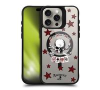 Head Case Designs Officially Licensed Alchemy Gothic Dead Man's Hand Gothic Art Black Shockproof Bumper Case [Military Grade Protection] Compatible with and Compatible with MagSafe Apple iPhone 15