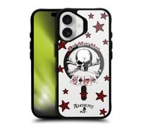 Head Case Designs Officially Licensed Alchemy Gothic Dead Man's Hand Gothic Art Black Shockproof Bumper Case [Military Grade Protection] Compatible with and Compatible with MagSafe Apple iPhone 16