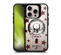 Head Case Designs Officially Licensed Alchemy Gothic Dead Man's Hand Gothic Art Black Shockproof Bumper Case [Military Grade Protection] Compatible with and Compatible with MagSafe Apple iPhone 16
