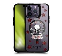 Head Case Designs Officially Licensed Alchemy Gothic Dead Man's Hand Gothic Art Black Shockproof Bumper Case [Military Grade Protection] Compatible with and Compatible with MagSafe Apple iPhone 14