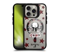Head Case Designs Officially Licensed Alchemy Gothic Dead Man's Hand Gothic Art Black Shockproof Bumper Case [Military Grade Protection] Compatible with and Compatible with MagSafe Apple iPhone 15