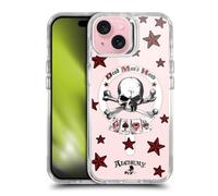 Head Case Designs Officially Licensed Alchemy Gothic Dead Man's Hand Gothic Art Shockproof Bumper Case [Military Grade Protection] Compatible with and Compatible with MagSafe Apple iPhone 15