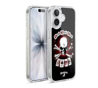 Head Case Designs Officially Licensed Alchemy Gothic Dead Man's Hand Skull And Cards Gel Case [Military Grade Protection] Compatible with Apple iPhone 17 and Compatible with MagSafe