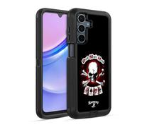 Head Case Designs Officially Licensed Alchemy Gothic Dead Man's Hand Skull And Cards Ultra-Armoured Shockproof Case [Military Grade Protection] Compatible With Samsung Galaxy A15