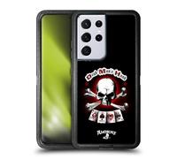 Head Case Designs Officially Licensed Alchemy Gothic Dead Man's Hand Skull And Cards Ultra-Armoured Shockproof Case [Military Grade Protection] Compatible With Samsung Galaxy S21 Ultra 5G