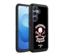 Head Case Designs Officially Licensed Alchemy Gothic Dead Man's Hand Skull And Cards Ultra-Armoured Shockproof Case [Military Grade Protection] Compatible With Samsung Galaxy S25