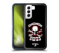 Head Case Designs Officially Licensed Alchemy Gothic Dead Man's Hand Skull And Cards Ultra-Armoured Shockproof Case [Military Grade Protection] Compatible With Samsung Galaxy S21 5G