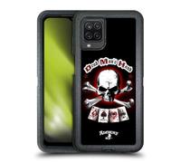 Head Case Designs Officially Licensed Alchemy Gothic Dead Man's Hand Skull And Cards Ultra-Armoured Shockproof Case [Military Grade Protection] Compatible With Samsung Galaxy A12 (2020)