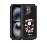 Head Case Designs Officially Licensed Alchemy Gothic Dead Man's Hand Skull And Cards Ultra-Armoured Shockproof Case [Military Grade Protection] Compatible With Apple iPhone 16