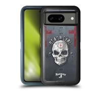 Head Case Designs Officially Licensed Alchemy Gothic Dead Metal Skull Ultra-Armoured Shockproof Case [Military Grade Protection] Compatible With Google Pixel 8