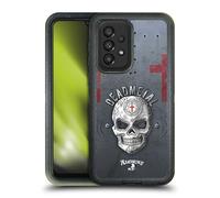 Head Case Designs Officially Licensed Alchemy Gothic Dead Metal Skull Ultra-Armoured Shockproof Case [Military Grade Protection] Compatible With Galaxy A33 5G (2022)