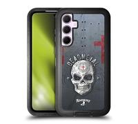Head Case Designs Officially Licensed Alchemy Gothic Dead Metal Skull Ultra-Armoured Shockproof Case [Military Grade Protection] Compatible With Samsung Galaxy A35 5G