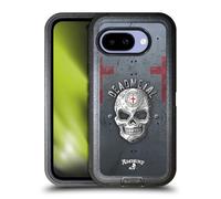 Head Case Designs Officially Licensed Alchemy Gothic Dead Metal Skull Ultra-Armoured Shockproof Case [Military Grade Protection] Compatible With Google Pixel 9A