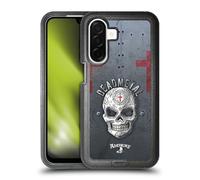Head Case Designs Officially Licensed Alchemy Gothic Dead Metal Skull Ultra-Armoured Shockproof Case [Military Grade Protection] Compatible With Samsung Galaxy A26 5G