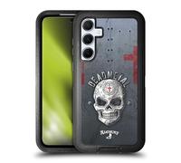 Head Case Designs Officially Licensed Alchemy Gothic Dead Metal Skull Ultra-Armoured Shockproof Case [Military Grade Protection] Compatible With Samsung Galaxy A55 5G