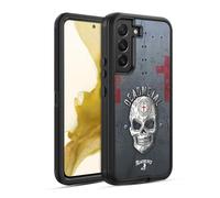 Head Case Designs Officially Licensed Alchemy Gothic Dead Metal Skull Ultra-Armoured Shockproof Case [Military Grade Protection] Compatible With Samsung Galaxy S22 5G