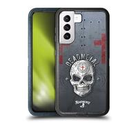 Head Case Designs Officially Licensed Alchemy Gothic Dead Metal Skull Ultra-Armoured Shockproof Case [Military Grade Protection] Compatible With Samsung Galaxy S21 5G