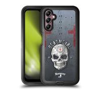 Head Case Designs Officially Licensed Alchemy Gothic Dead Metal Skull Ultra-Armoured Shockproof Case [Military Grade Protection] Compatible With Samsung Galaxy A14 5G