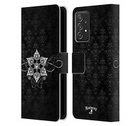 Head Case Designs Officially Licensed Alchemy Gothic Deadly Nightshade Illustration Leather Wallet Case Compatible With Samsung Galaxy A53 5G (2022)