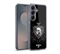Head Case Designs Officially Licensed Alchemy Gothic Death Club Skull And Cards Gel Case [Military Grade Protection] Compatible with Samsung Galaxy S25+ and Compatible with MagSafe