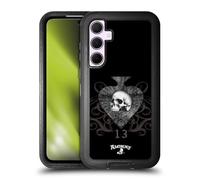 Head Case Designs Officially Licensed Alchemy Gothic Death Club Skull And Cards Ultra-Armoured Shockproof Case [Military Grade Protection] Compatible With Samsung Galaxy A35 5G