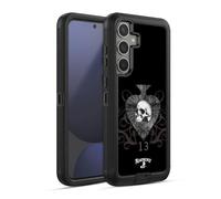 Head Case Designs Officially Licensed Alchemy Gothic Death Club Skull And Cards Ultra-Armoured Shockproof Case [Military Grade Protection] Compatible With Samsung Galaxy S24 FE