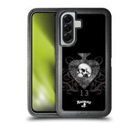 Head Case Designs Officially Licensed Alchemy Gothic Death Club Skull And Cards Ultra-Armoured Shockproof Case [Military Grade Protection] Compatible With Samsung Galaxy A56 5G