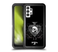 Head Case Designs Officially Licensed Alchemy Gothic Death Club Skull And Cards Ultra-Armoured Shockproof Case [Military Grade Protection] Compatible With Samsung Galaxy A13 (2022)