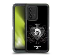 Head Case Designs Officially Licensed Alchemy Gothic Death Club Skull And Cards Ultra-Armoured Shockproof Case [Military Grade Protection] Compatible With Samsung Galaxy A53 5G (2022)