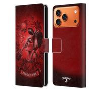Head Case Designs Officially Licensed Alchemy Gothic Demon Drink Woman Leather Wallet Case Compatible With Apple iPhone 17 Pro Max