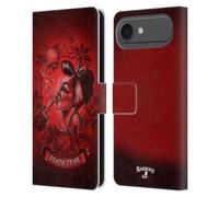 Head Case Designs Officially Licensed Alchemy Gothic Demon Drink Woman Leather Wallet Case Compatible With Apple iPhone 17 Air