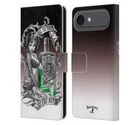 Head Case Designs Officially Licensed Alchemy Gothic Devil's Green Dew Woman Leather Wallet Case Compatible With Apple iPhone 17 Air