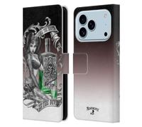 Head Case Designs Officially Licensed Alchemy Gothic Devil's Green Dew Woman Leather Wallet Case Compatible With Apple iPhone 17 Pro