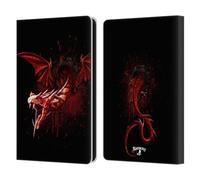 Head Case Designs Officially Licensed Alchemy Gothic Devils Travails Dragon Leather Wallet Case Compatible With Amazon Kindle Paperwhite 6