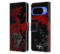 Head Case Designs Officially Licensed Alchemy Gothic Draco Rosa Dragon Leather Wallet Case Compatible With Google Pixel 10