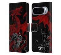 Head Case Designs Officially Licensed Alchemy Gothic Draco Rosa Dragon Leather Wallet Case Compatible With Google Pixel 10 Pro XL