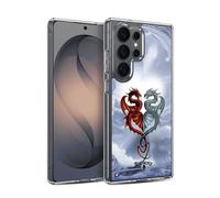 Head Case Designs Officially Licensed Alchemy Gothic Draconic Tryst Dragon Gel Case [Military Grade Protection] Compatible with Samsung Galaxy S26 Ultra and Compatible with MagSafe