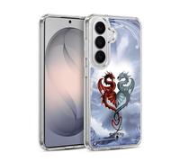 Head Case Designs Officially Licensed Alchemy Gothic Draconic Tryst Dragon Gel Case [Military Grade Protection] Compatible with Samsung Galaxy S26 and Compatible with MagSafe
