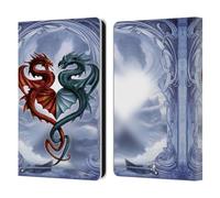 Head Case Designs Officially Licensed Alchemy Gothic Draconic Tryst Dragon Leather Wallet Case Compatible With Amazon Kindle Paperwhite 6