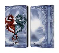 Head Case Designs Officially Licensed Alchemy Gothic Draconic Tryst Dragon Leather Wallet Case Compatible With Amazon Kindle 11th Gen (2024)