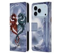 Head Case Designs Officially Licensed Alchemy Gothic Draconic Tryst Dragon Leather Wallet Case Compatible With Apple iPhone 17 Pro